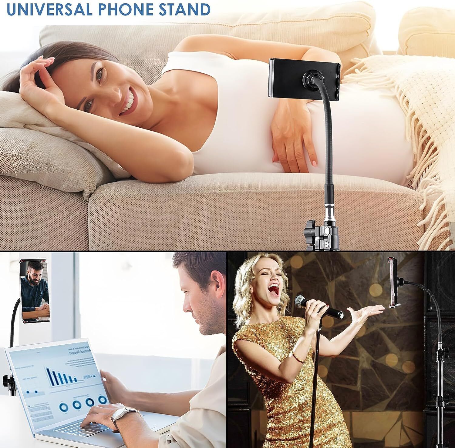 NovaStand // Gooseneck Phone Tripod