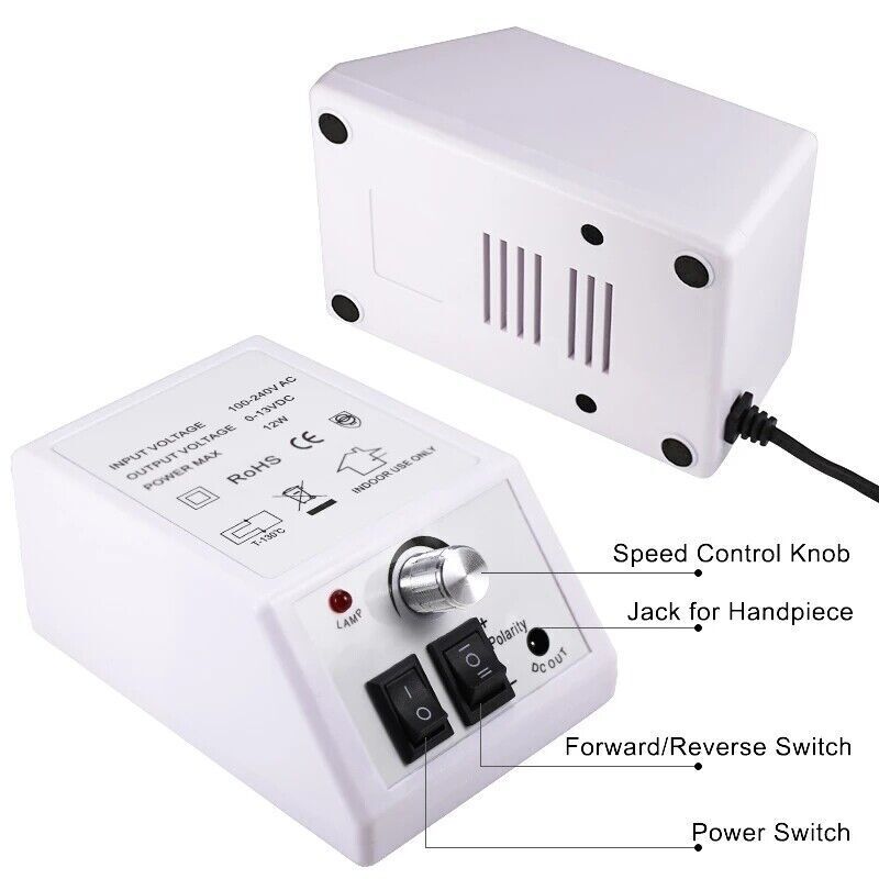 NovaGlow // Electric Nail Drill & Manicure Set