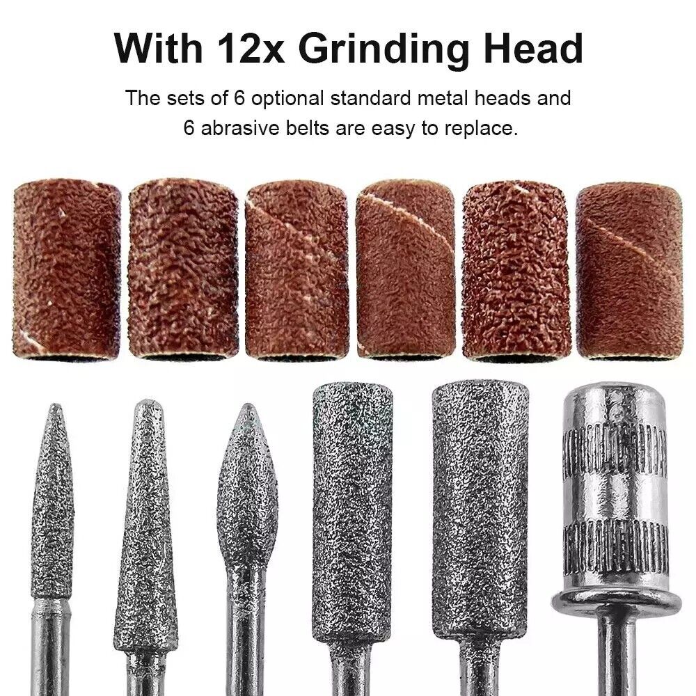 NovaGlow // Electric Nail Drill & Manicure Set