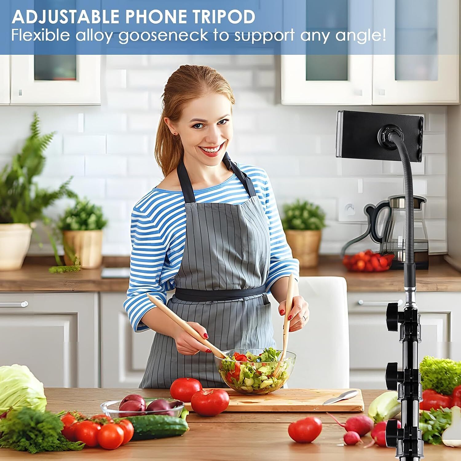 NovaStand // Gooseneck Phone Tripod