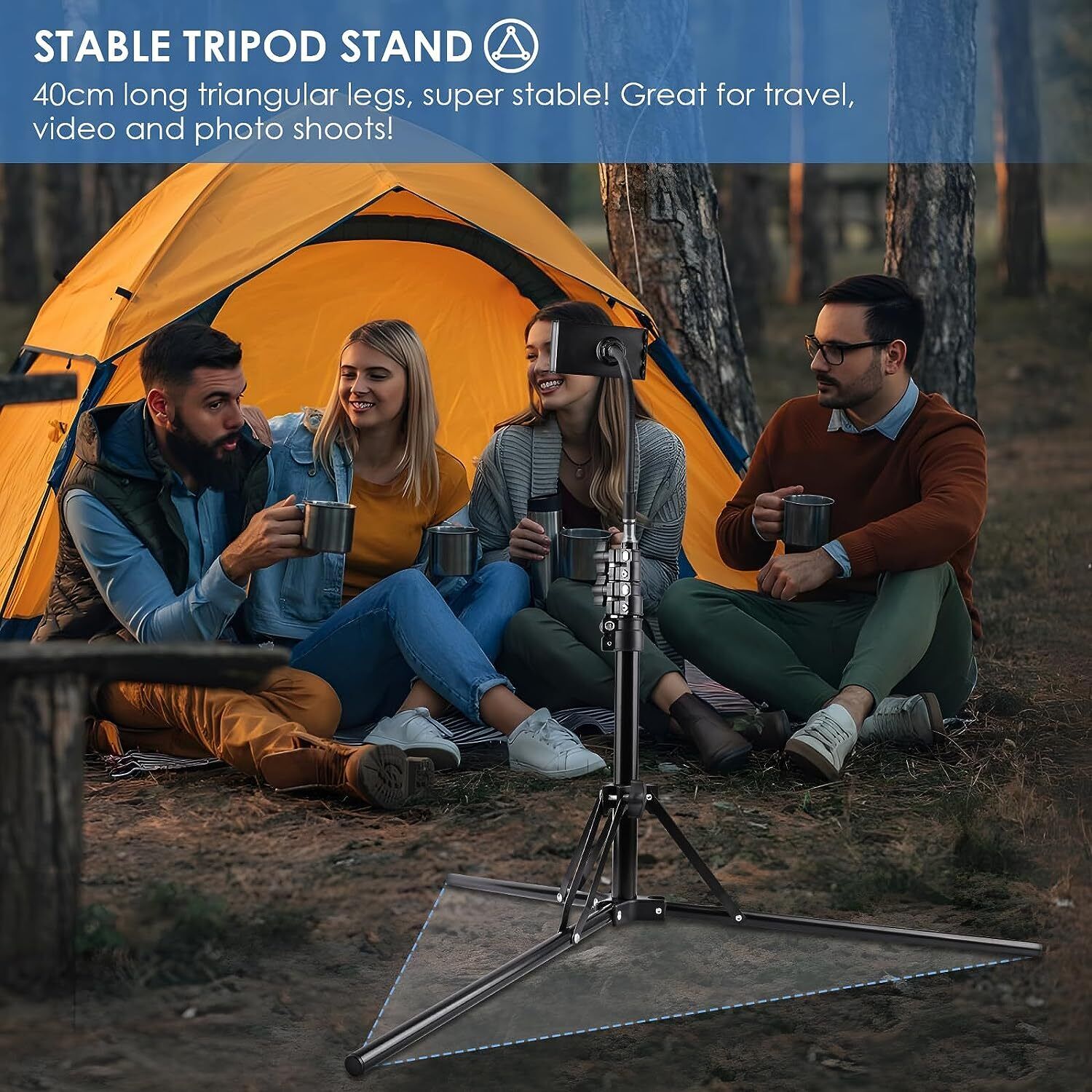 NovaStand // Gooseneck Phone Tripod